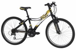 Велосипед Bergamont 24” Bergamonster 21-G 2009 черно-бело-желтый