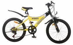 Велосипед Winner Puma 2009 желтый колеса 20¨