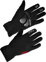 Велоперчатки PRO FLEECE II, длин пальцы, черн