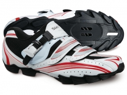Обувь Shimano SH-M087 W, белые-красн