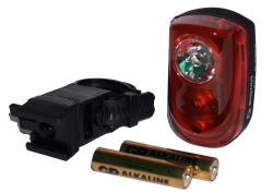Мигалка задняя Sigma Sport Tail Blazer (11813), 2Led, 3 режима, угол=220°, 2*LR1/¨N¨
