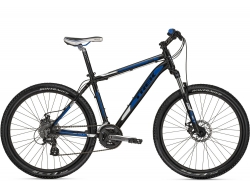 Велосипед TREK 3700 DISC 2012 черно-синий