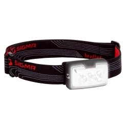 Фара передняя Sigma Sport Headled (17050), 5Led, 2 режима, вес=37g + 3*AAA, черн.