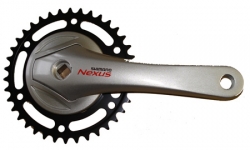 Шатуны Shimano Nexus-09 FC-NX75, 170мм, 38зуб