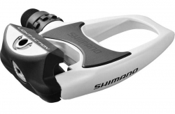 Педали Shimano PD-R540-LA, SPD-R LIGHT ACTION шоссе, белые