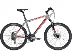 Велосипед TREK 3500 DISC 2014 титановый-красный