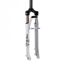 Вилка Suntour NCX-D LO LITE белая, 63мм 28¨/28,6/A-H, пруж/масл, Disk/V-brake