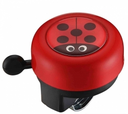 Звонок VK VK Ladybug хомут 22,2 мм красный