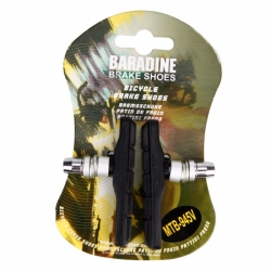 Колодки ободные Baradine 945-V черные, 70мм