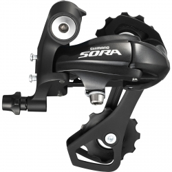 Переключатель скоростей задний Shimano RD-3500 Sora, 9ск. средн. плечо, черная.