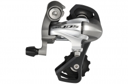 Переключатель скоростей задний Shimano RD-5701, 105, 10ск. коротк. плечо, серебр.