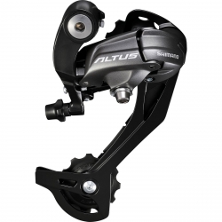 Переключатель скоростей задний Shimano RD-M370-L Altus, 9ск. черн.