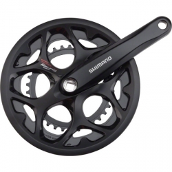 Шатуны шоссе Shimano FC-A070 50/34T 7/8х2ск. 170мм под квадрат черн.