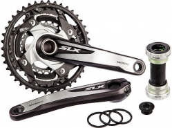 Шатуны Shimano FC-M670 SLX, Hollowtech II 175мм, 42x32x24