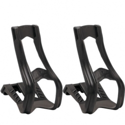 Zefal ToeClip (0430) пласт. тип MTB, под ремешки, S/M, черные