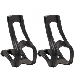 Zefal ToeClip (0430) пласт. тип MTB, под ремешки, S/M, черные