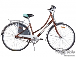 Велосипед CYCLONE MONACO 3-nex 2016 коричневый колеса 28¨