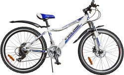 Велосипед CYCLONE ULTIMA - Disk 2016 белый, рама 36 см