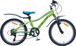 Велосипед CYCLONE VIVA 2016 зеленый, рама 28 см