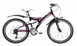 Велосипед Winner TWISTER 2016 фиолетовый, рама 38 см