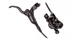 Тормоз дисковый Shimano BR-M396 передний, ручка торм.+гидролиния 850мм, черный (OEM, без ротора, без адаптера)