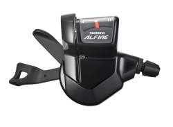 Манетка Shimano Alfine SL-S700-11 11-Speed Rapidfire Shifter черная, рубашка 2100мм