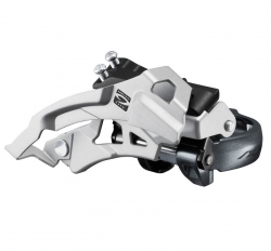 Переключатель скоростей передний Shimano FD-M4000, Top-Swing, 34,9/31,8/28,6мм адапт, универс.тяга