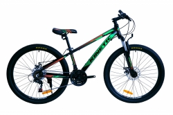 Велосипед KINETIC PROFI - ALU 2017 черно-зелёный