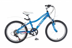 Велосипед CYCLONE FANTASY 2017 синий, рама 28 см