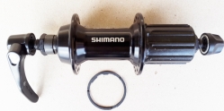 Втулка задняя шоссе Shimano FH-RS400, 32сп. черный