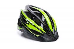 Шлем OnRide Mount глянцевый черно-зелёный