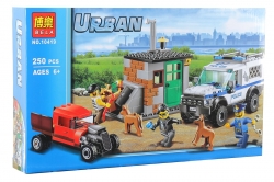 Конструктор Bela 10419 (аналог Lego City 60448) Полицейский отряд с собакой 250 дет