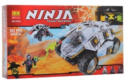 Конструктор Bela Ninja 10523 ¨Внедорожник титанового ниндзя¨ 362 деталей. Аналог Lego Ninjago 70588