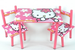 Мебель Детский столик «Kitti» + 2 стульчика