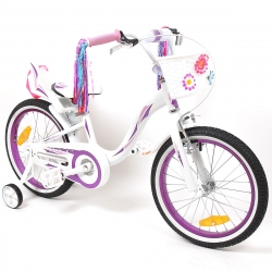 Велосипед VNC Miss бело-розовый, 23 см рама, колеса 18¨