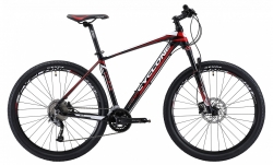 Велосипед CYCLONE LX-650b 2018 черно-красный