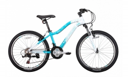 Велосипед Winner BETTY 2018 бело-голубой, рама 33 см