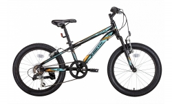 Велосипед KINETIC COYOTE 2018 черно-голубой, рама 28 см