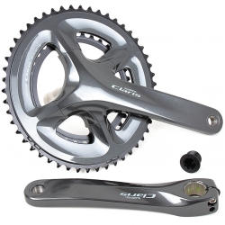 Шатуны Shimano FC-R2000 CLARIS 175мм с интегрир осью 50Х34 без каретки EFCR2000EX04X