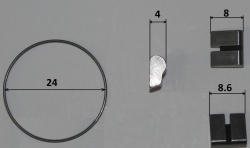 Собачки втулки Novatec D042SB-SS-3/1 PAWLS TO