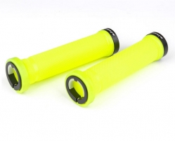 Ручки руля FireEye Stripper No.2 140 ммс замками желтый