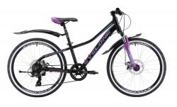 Велосипед CYCLONE DREAM 2,0 черно-фиолетовый
