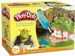 Игровой набор для лепки Play-Doh  ¨ Мистер Зубастик Шрек¨, с бормашинкой