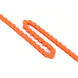 Велосипедная цепь BMX Trial Single Speed KENCH KH-CN-01-ORG Half link Тефлоновая