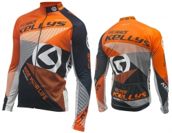 Велофутболки KELLYS PRO RACE длинный рукав оранжевый
