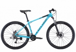 Велосипед CYCLONE AX голубой 2020 колеса 27,5¨