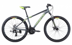 Велосипед KINETIC PROFI 2020 серо-зелёный колеса 26¨