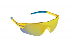 Очки OnRide Velcor желтый / голубой с линзами Revo / Clear / Orange 69315100011