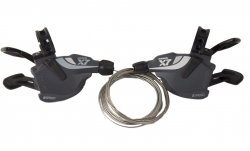 Манетка SRAM X-7 TRIGGER 2x9 пара серый