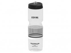 Фляга Zefal Magnum (1642) 975мл Soft-Cap прозрачно-черная
